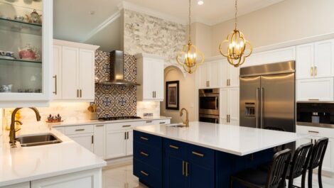luxury, updates kitchen with white cabinets