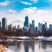 Chicago skyline on a clear day